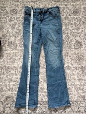 American Eagle Bootcut Medium Wash Women’s Jeans size 12 Long Mid Rise